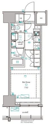 DIPS赤羽RESIDENCEの物件間取画像